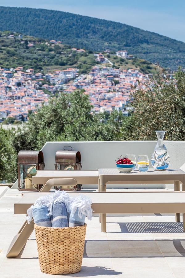 Sunshine Pool Villa Skopelos Extérieur photo