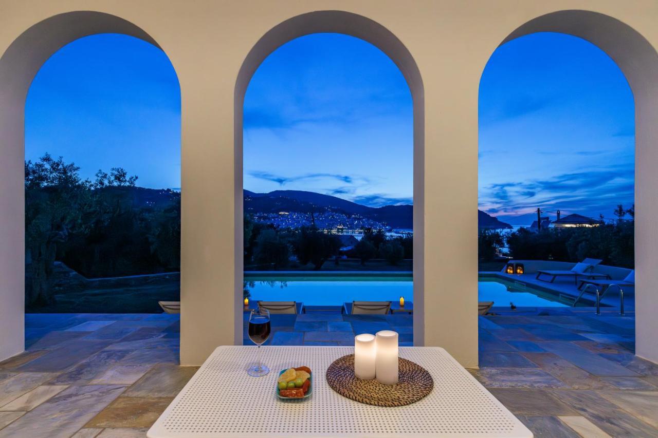 Sunshine Pool Villa Skopelos Extérieur photo
