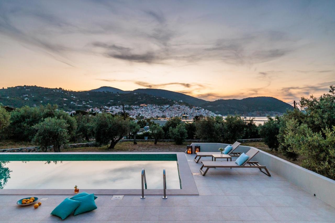 Sunshine Pool Villa Skopelos Extérieur photo