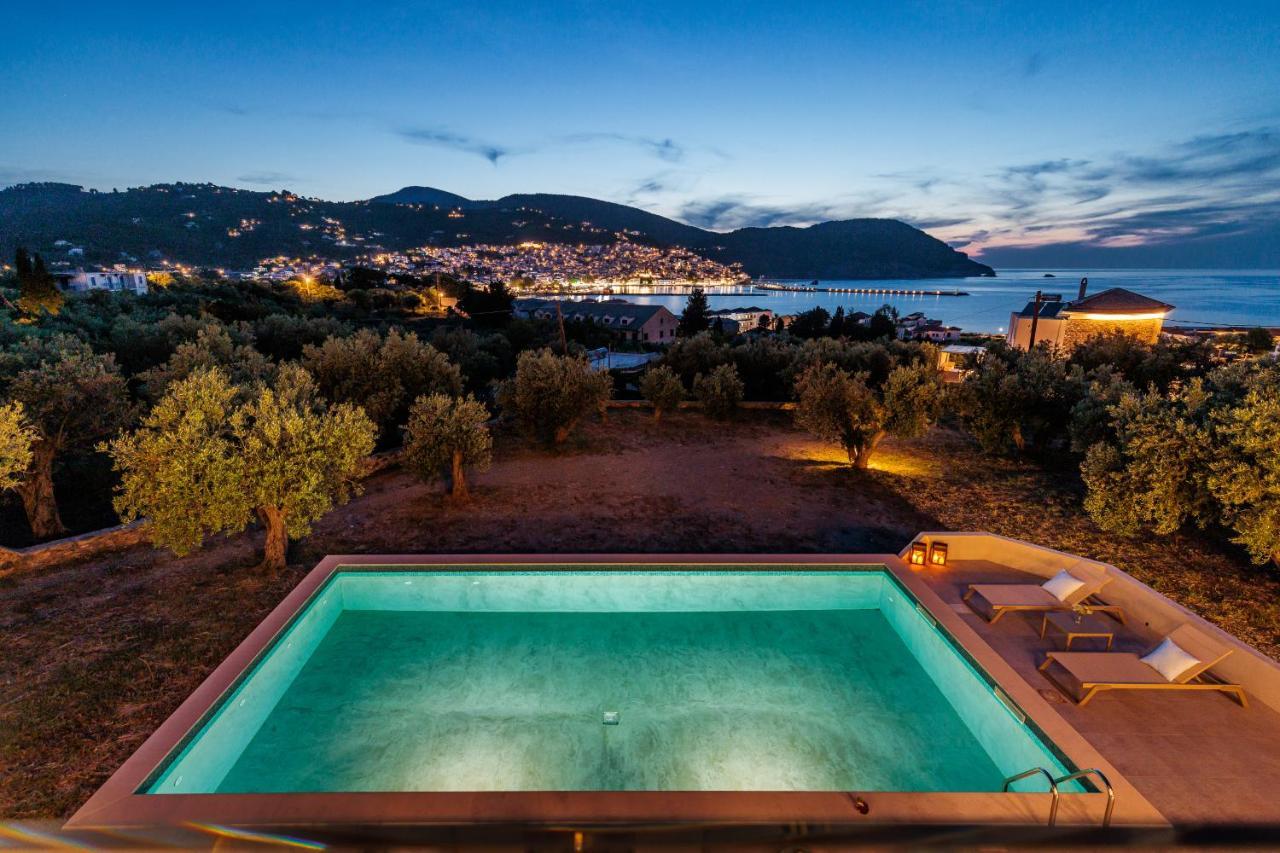Sunshine Pool Villa Skopelos Extérieur photo